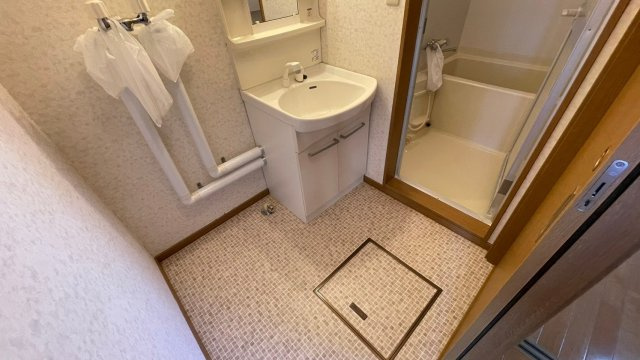 クレイトンハウスKの洗面所