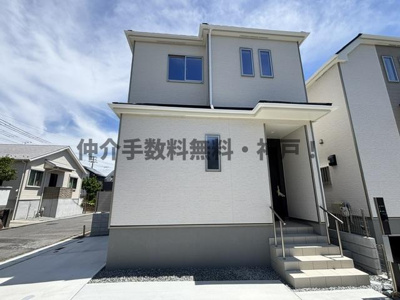 【外観】 | 神戸市垂水区桃山台4丁目　新築戸建B号棟　仲介手数料無料！ | 外観もきれいです
