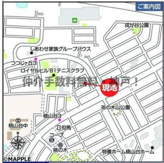 【地図】 | 神戸市垂水区桃山台4丁目　新築戸建B号棟　仲介手数料無料！ | 垂水区桃山台4　新築B号棟　仲介手数料無料！