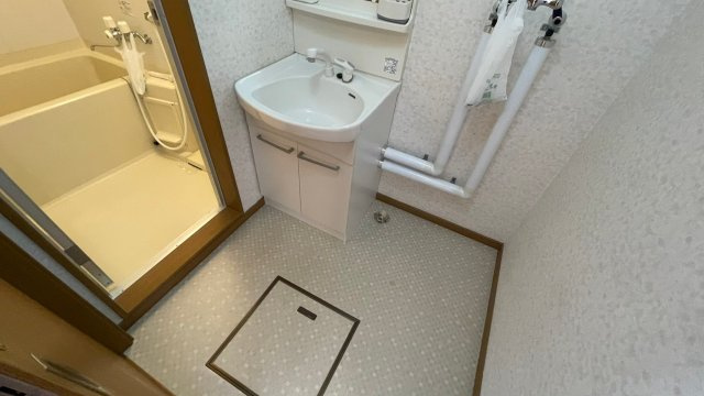 クレイトンハウスKの洗面所