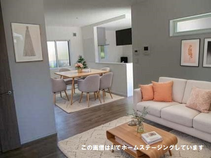 佐伯区皆賀４丁目の居間・リビング
