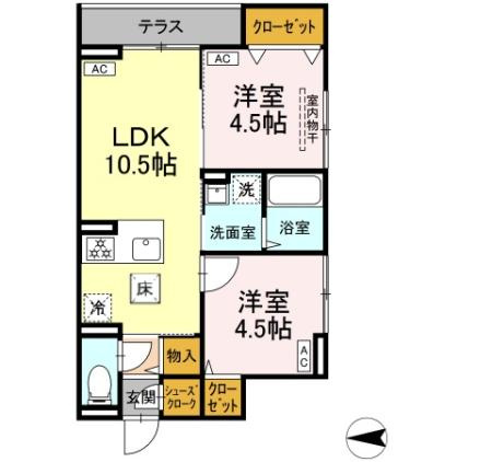 セレスティア西寺尾　A