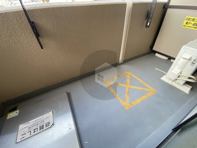 サンピリア小阪のバルコニー