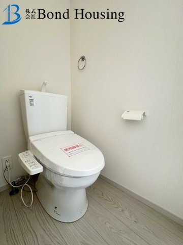 WIC２か所付き　2面バルコニー　西区福吉台１丁目　新築戸建のトイレ