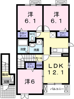 【間取り】 | オヒア・レフアⅡ