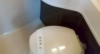フラッツ塚口のトイレ|落ち着いた色調のトイレです