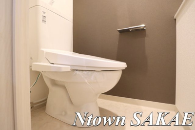 【トイレ】 | ディアレイシャス大須観音Ⅲ | 落ち着いた色調のトイレです