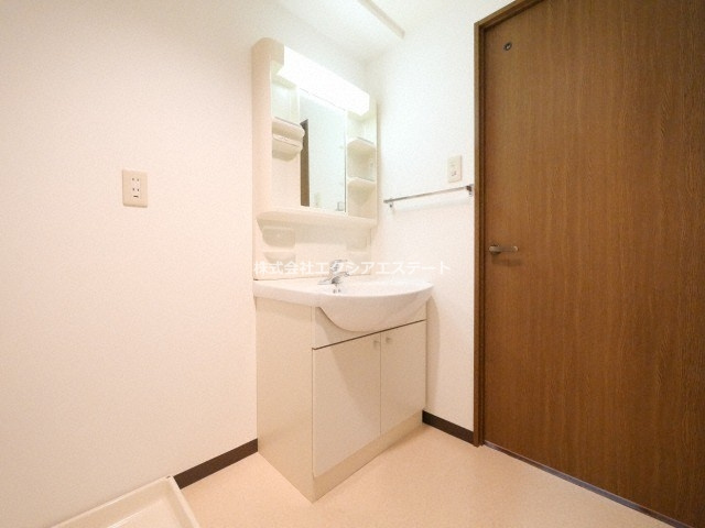 大阪市阿倍野区松崎町３丁目の賃貸マンションの洗面所