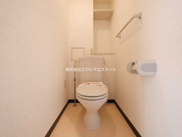 大阪市阿倍野区松崎町３丁目の賃貸マンションのトイレ