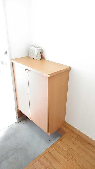 フレグランス　メイビー　B棟の玄関|シューズボックス付きの玄関◎