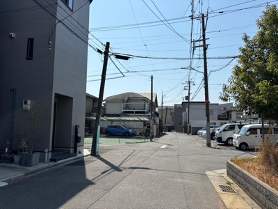 【前面道路含む現地写真】 | 西宮市　津門稲荷町　新築戸建