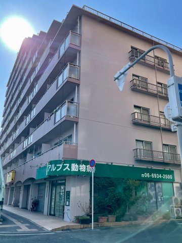シャルマンコーポ野江第二期の外観