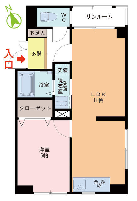 サトービルの間取り