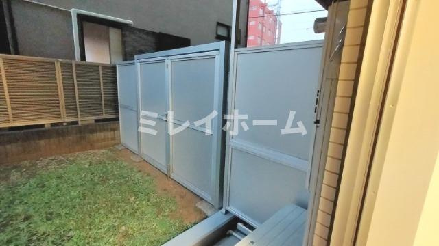 クレイシア矢口のバルコニー