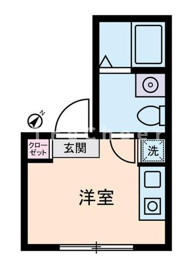 アムス早稲田(旧La Blancheur 早稲田)の間取り