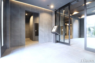 【エントランス】 | ディアレイシャス矢場町 | 落ち着いたエントランスです