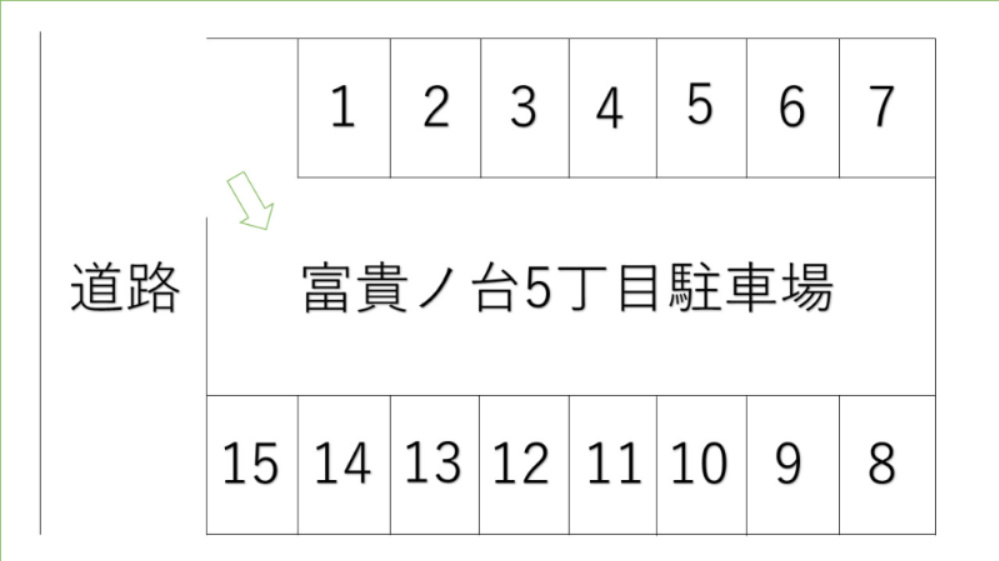 東海市富貴ノ台5丁目駐車場