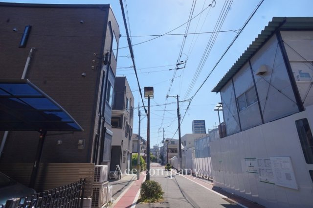 【前面道路含む現地写真】 | 平野区平野本町1丁目 | 【南側前面道路：ゆったり幅員6ｍ☆】