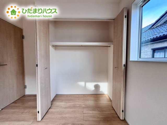 上尾市向山1丁目2期　新築戸建　ブルーミング01の収納