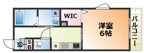 WING湊川公園の間取り