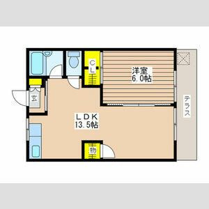 八王子市館町のアパート