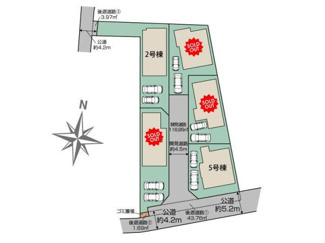  | 横浜市青葉区鉄町5棟 区画図 