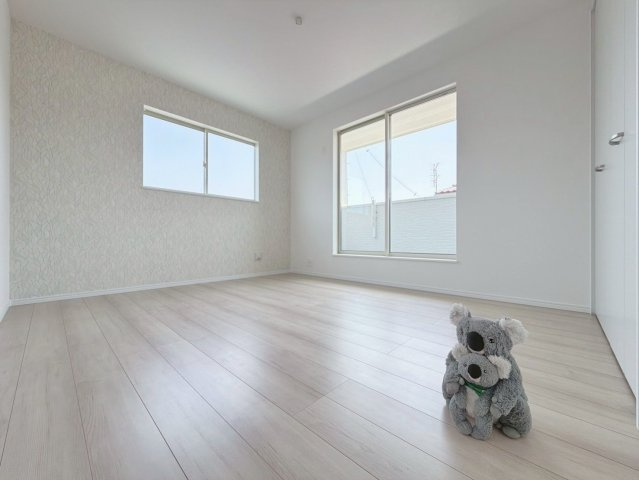 【洋室】 | 高崎市筑縄町　新築住宅 | 「どんな家具を置こうかな」とワクワクする。好みのこだわりのお部屋にしてじぶんだけの部屋でゆったりと寛げます。