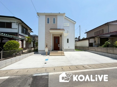 【外観】 | 高崎市筑縄町　新築住宅 | 現地ご案内ツアー開催中！早朝やお仕事帰りのご見学にもすぐ対応致します！見学ご予約はコアライブまでお気軽にお問い合わせ下さい！