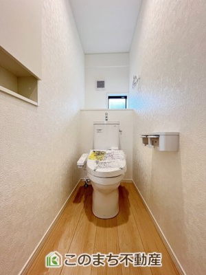 【トイレ】 | 下妻市鬼怒第7　 | いつも綺麗に清潔に！シャワー付きトイレです♪
