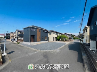 【前面道路含む現地写真】 | 下妻市鬼怒第7　 | 南西角地は日当たりが良くて明るいです！！