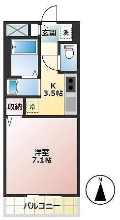 コーラルの間取り
