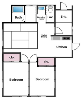 【間取り】 | 善桂寺住宅