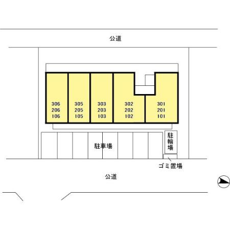 コンフォートの区画図