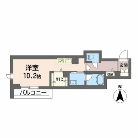 ペルル金屋町の間取り
