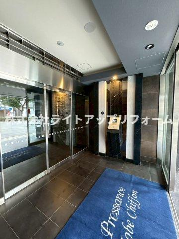 プレサンスKOBEシフォンのロビー