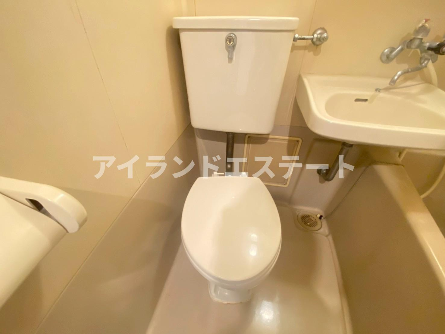 ハイツニュータカバ　ネット無料　最上階　学生おすすめのトイレ
