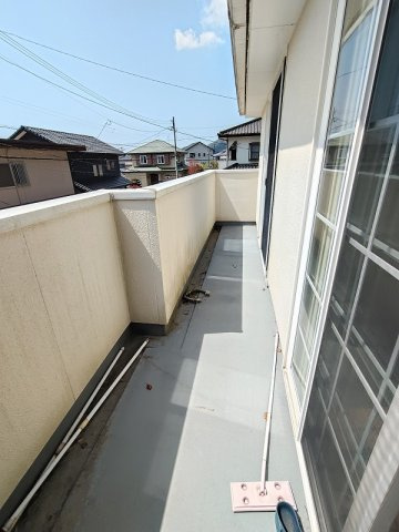 黒髪町一戸建（3階建5LDK）のバルコニー|２Ｆベランダ