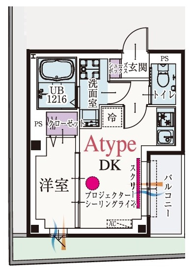 【間取り】 | b’CASA調布SOUTH COURT 2nd | 「b’CASA調布SOUTH COURT 2nd」