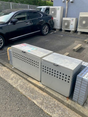 【その他共用部分】 | エクセラージュ | 敷地内ごみ置き場でごみ出しもらくらく～♪忙しい社会人さんや主婦さんにもうってつけ！