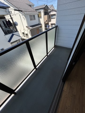 サンハイツⅡのバルコニー