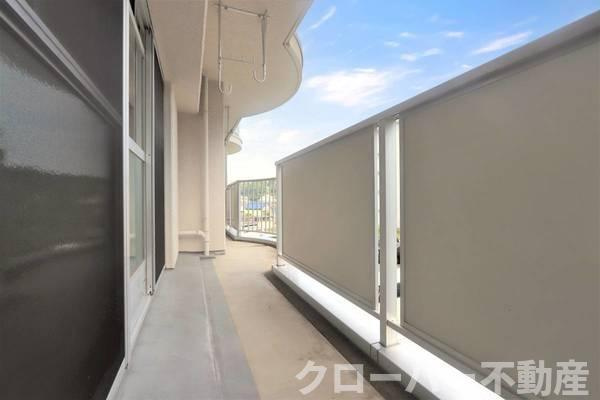 ビレッジハウス大野原2号棟のバルコニー|ビレッジハウスの同一物件・同一タイプの間取りの写真です