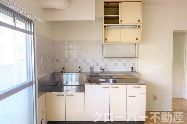 ビレッジハウス大野原2号棟のキッチン|ビレッジハウスの同一物件・同一タイプの間取りの写真です
