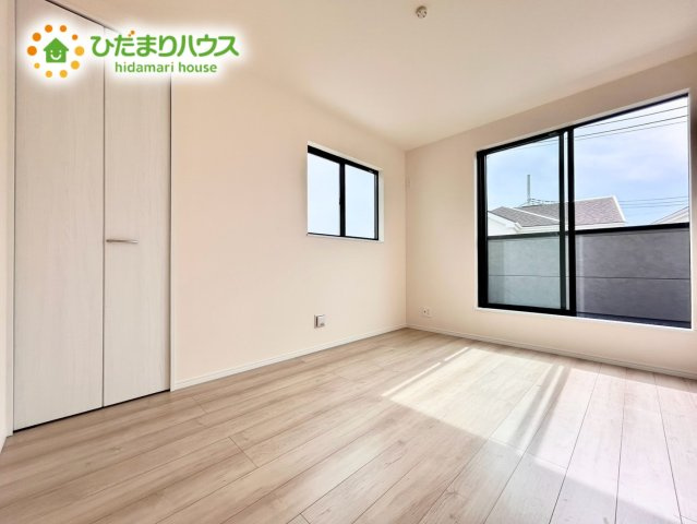 第7上尾二ツ宮Ⅱ期　新築戸建　ハートフルＢの寝室|主寝室：6帖