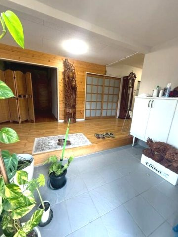 長生郡白子町古所　平屋中古戸建の玄関|敷地約670坪 和風門構８SLDK平屋 上下水都市ガス リビング約27帖  白子海岸まで徒歩約10分