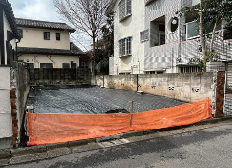 中野区上鷺宮5丁目　建築条件なし　低層エリアの限定1区画