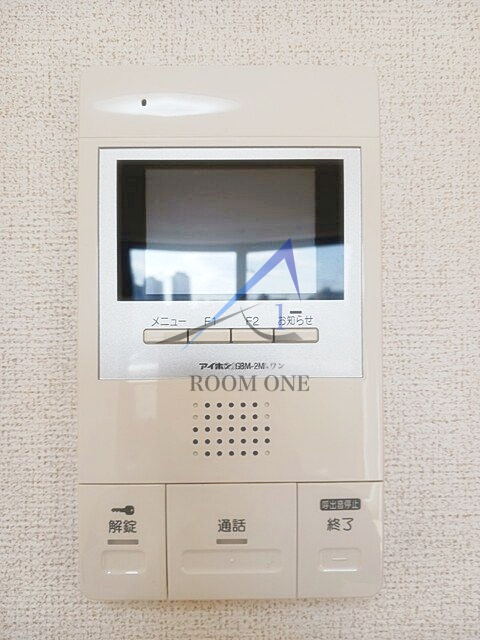 トゥルース　ワンのセキュリティ|モニター付きインターホンです。
