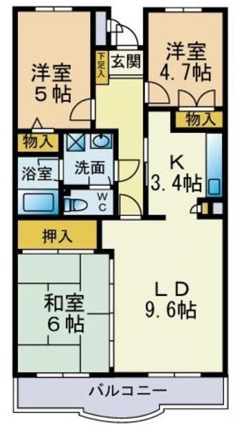 グランドヒルの間取り