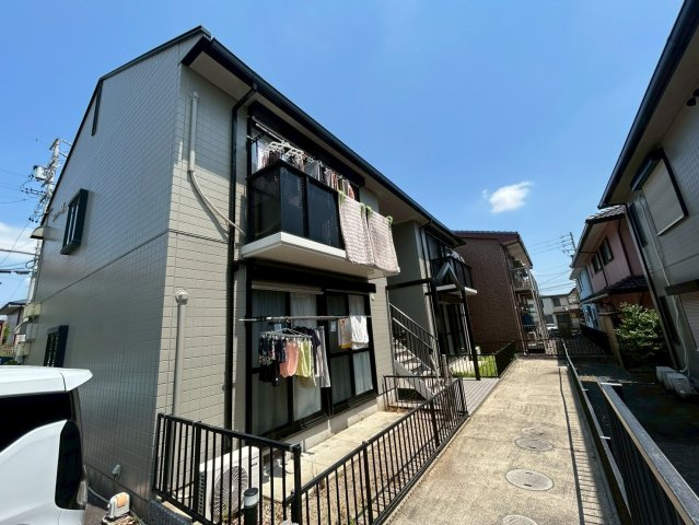 知立市牛田町下流のアパートの外観