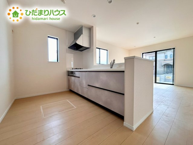 第7上尾二ツ宮Ⅱ期　新築戸建　ハートフルCのキッチン