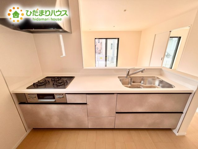 第7上尾二ツ宮Ⅱ期　新築戸建　ハートフルCのキッチン